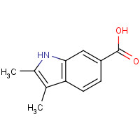 103986-06-7 2,3-dimethyl-1H-indole-6-carboxylic acid chemical structure