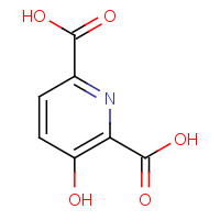 71502-30-2 3-hydroxypyridine-2,6-dicarboxylic acid chemical structure