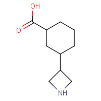 910442-39-6 3-(azetidin-3-yl)cyclohexane-1-carboxylic acid chemical structure