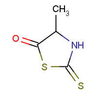 99437-69-1 4-methyl-2-sulfanylidene-1,3-thiazolidin-5-one chemical structure