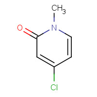53937-04-5 4-chloro-1-methylpyridin-2-one chemical structure