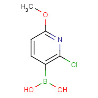 1072946-25-8 (2-chloro-6-methoxypyridin-3-yl)boronic acid chemical structure
