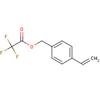 229956-99-4 (4-ethenylphenyl)methyl 2,2,2-trifluoroacetate chemical structure