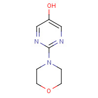 127769-70-4 2-morpholin-4-ylpyrimidin-5-ol chemical structure