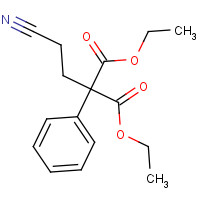 10444-14-1 diethyl 2-(2-cyanoethyl)-2-phenylpropanedioate chemical structure