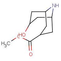 1607013-57-9 methyl 3-hydroxy-9-azabicyclo[3.3.1]nonane-7-carboxylate chemical structure
