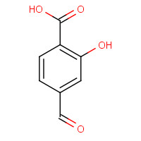 51572-88-4 4-formyl-2-hydroxybenzoic acid chemical structure