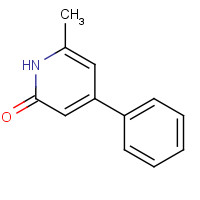 63404-83-1 6-methyl-4-phenyl-1H-pyridin-2-one chemical structure