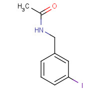 104291-06-7 N-[(3-iodophenyl)methyl]acetamide chemical structure