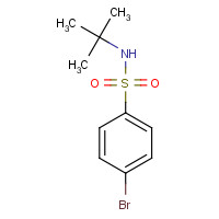 93281-65-3 4-bromo-N-tert-butylbenzenesulfonamide chemical structure