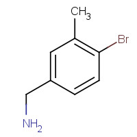 149104-92-7 (4-bromo-3-methylphenyl)methanamine chemical structure