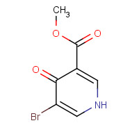 1175512-08-9 methyl 5-bromo-4-oxo-1H-pyridine-3-carboxylate chemical structure
