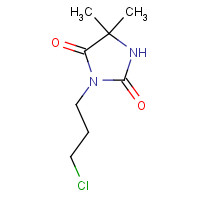 180793-18-4 3-(3-chloropropyl)-5,5-dimethylimidazolidine-2,4-dione chemical structure