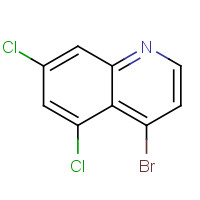 203261-25-0 4-bromo-5,7-dichloroquinoline chemical structure