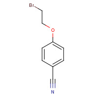 37142-39-5 4-(2-bromoethoxy)benzonitrile chemical structure