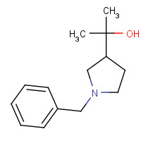 351370-67-7 2-(1-benzylpyrrolidin-3-yl)propan-2-ol chemical structure