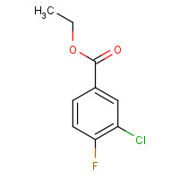 137521-81-4 ethyl 3-chloro-4-fluorobenzoate chemical structure