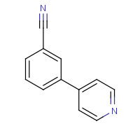 4350-55-4 3-pyridin-4-ylbenzonitrile chemical structure