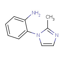 26286-55-5 2-(2-methylimidazol-1-yl)aniline chemical structure