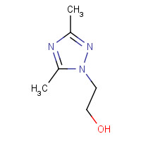 52497-33-3 2-(3,5-dimethyl-1,2,4-triazol-1-yl)ethanol chemical structure
