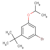 1369847-12-0 1-bromo-3-tert-butyl-5-propan-2-yloxybenzene chemical structure
