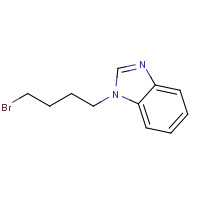 148245-19-6 1-(4-bromobutyl)benzimidazole chemical structure