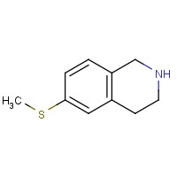110841-65-1 6-methylsulfanyl-1,2,3,4-tetrahydroisoquinoline chemical structure