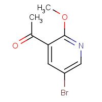 1256811-02-5 1-(5-bromo-2-methoxypyridin-3-yl)ethanone chemical structure