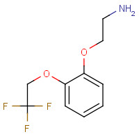 751476-91-2 2-[2-(2,2,2-trifluoroethoxy)phenoxy]ethanamine chemical structure
