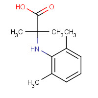 677798-18-4 2-(2,6-dimethylanilino)-2-methylpropanoic acid chemical structure