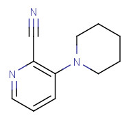 780802-33-7 3-piperidin-1-ylpyridine-2-carbonitrile chemical structure