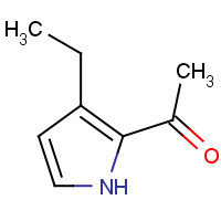 97188-37-9 1-(3-ethyl-1H-pyrrol-2-yl)ethanone chemical structure