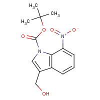 914349-15-8 tert-butyl 3-(hydroxymethyl)-7-nitroindole-1-carboxylate chemical structure