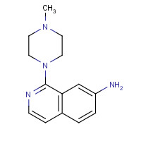 338959-27-6 1-(4-methylpiperazin-1-yl)isoquinolin-7-amine chemical structure