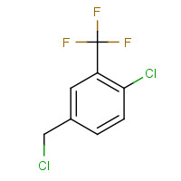 23131-73-9 1-chloro-4-(chloromethyl)-2-(trifluoromethyl)benzene chemical structure