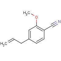 1255207-18-1 2-methoxy-4-prop-2-enylbenzonitrile chemical structure