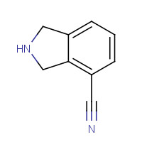 1159883-00-7 2,3-dihydro-1H-isoindole-4-carbonitrile chemical structure