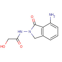 878154-23-5 N-(4-amino-3-oxo-1H-isoindol-2-yl)-2-hydroxyacetamide chemical structure