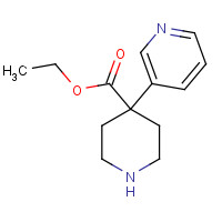 1191123-72-4 ethyl 4-pyridin-3-ylpiperidine-4-carboxylate chemical structure