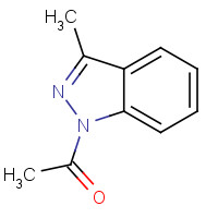 159305-11-0 1-(3-methylindazol-1-yl)ethanone chemical structure