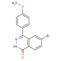 1309196-17-5 6-bromo-4-(4-methoxyphenyl)-2H-phthalazin-1-one chemical structure