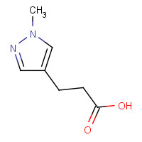796845-56-2 3-(1-methylpyrazol-4-yl)propanoic acid chemical structure