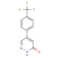 697739-27-8 4-[4-(trifluoromethyl)phenyl]-1H-pyridazin-6-one chemical structure