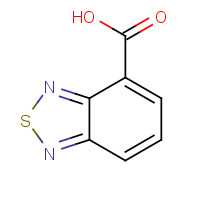 3529-57-5 2,1,3-benzothiadiazole-4-carboxylic acid chemical structure