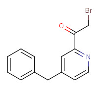 1420469-94-8 1-(4-benzylpyridin-2-yl)-2-bromoethanone chemical structure