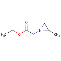 675189-31-8 ethyl 2-(2-methylaziridin-1-yl)acetate chemical structure