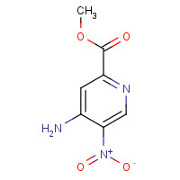 850544-21-7 methyl 4-amino-5-nitropyridine-2-carboxylate chemical structure