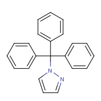 95163-43-2 1-tritylpyrazole chemical structure