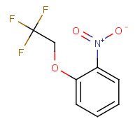 87014-28-6 1-nitro-2-(2,2,2-trifluoroethoxy)benzene chemical structure