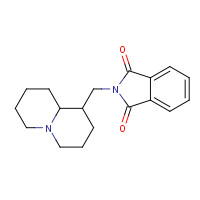 99812-93-8 2-(2,3,4,6,7,8,9,9a-octahydro-1H-quinolizin-1-ylmethyl)isoindole-1,3-dione chemical structure